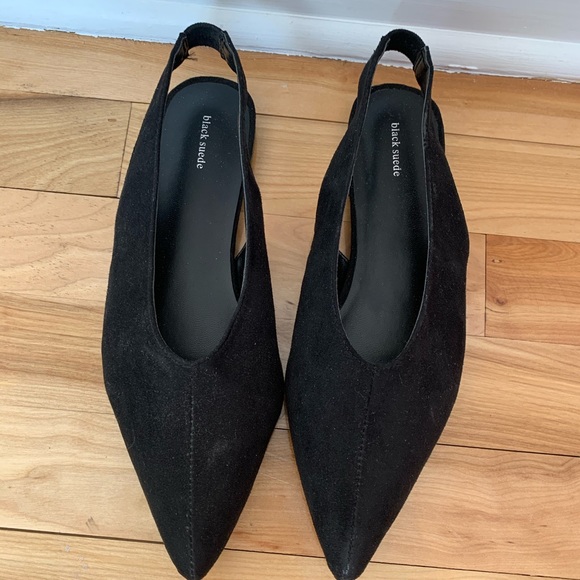 Black Suede Shoes - Picture 2 of 10